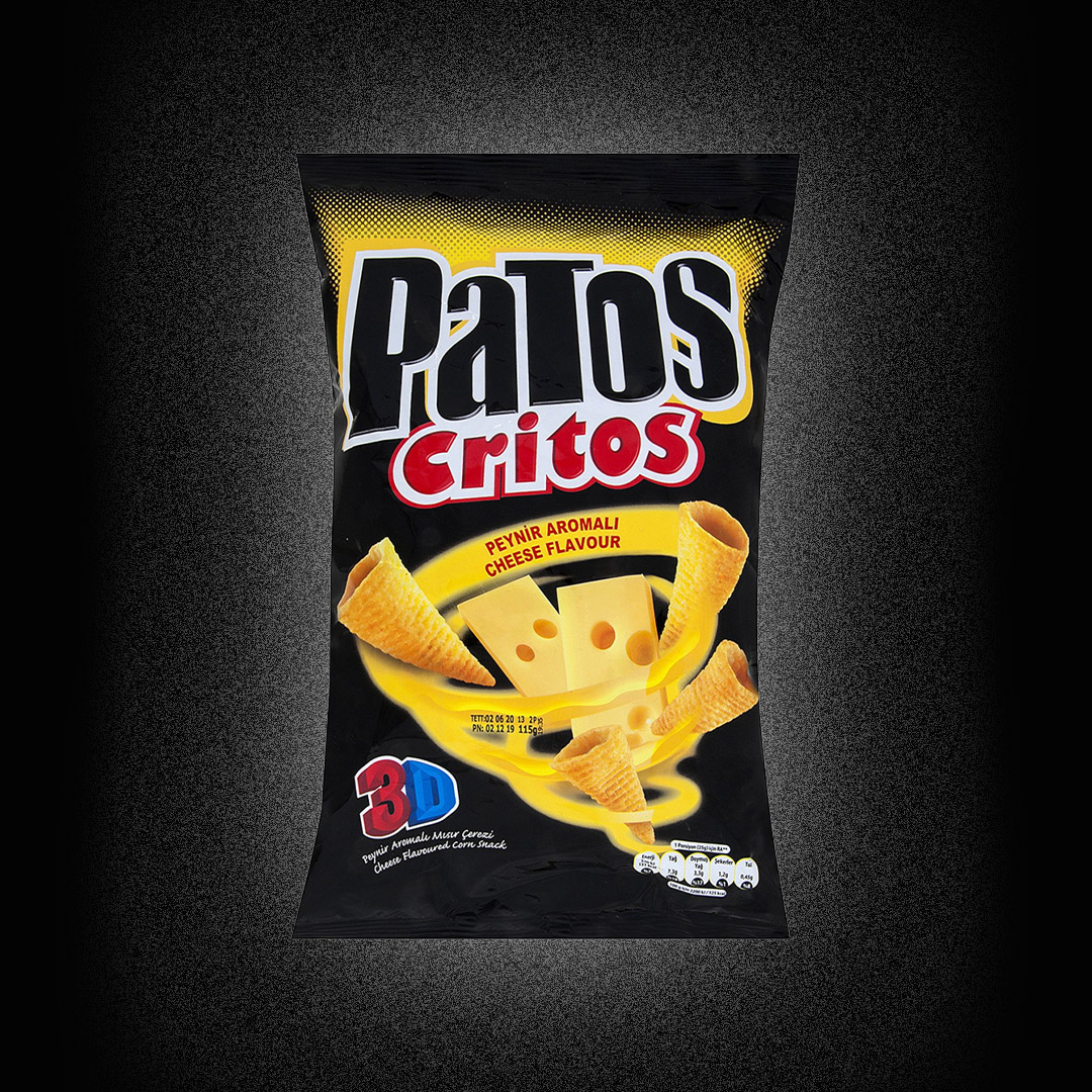 Patos Critos Peynirli 24x115g