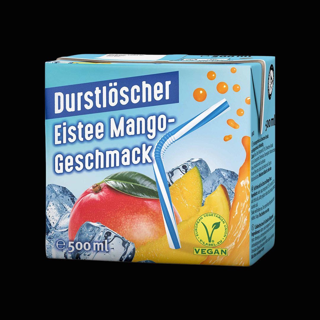 Durstlöscher Eistee Mango 12x500ml