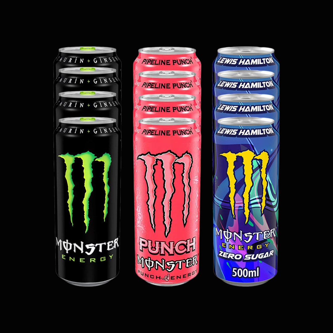 Monster Lewis Hamilton 3lü Set 24*500ml