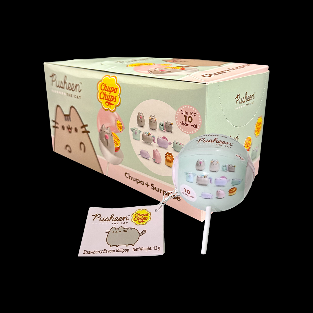 Chupa Chups Pusheen The Cat Surprise 16*12g