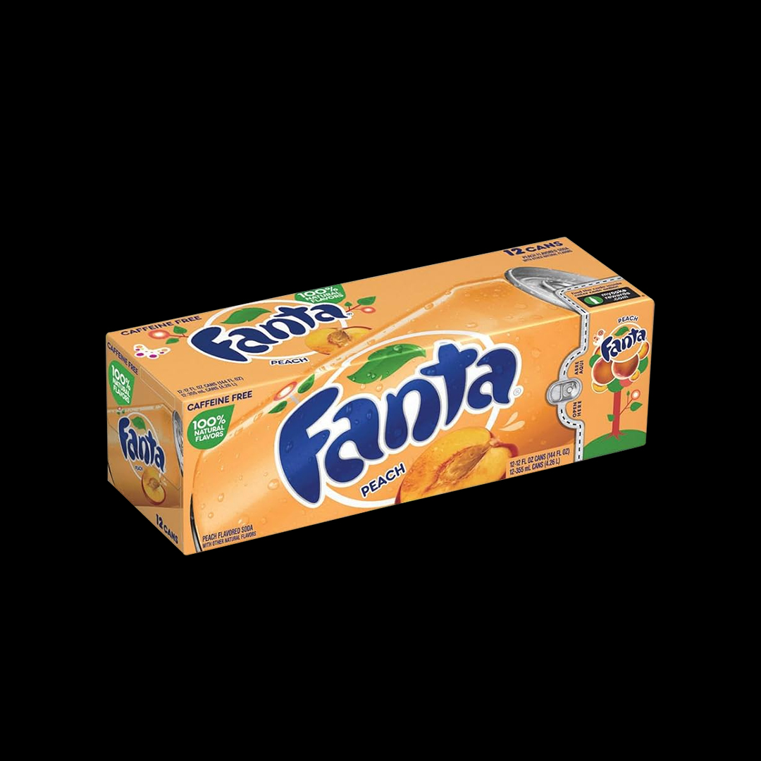Fanta Peach 2*(12*355ml) (USA)