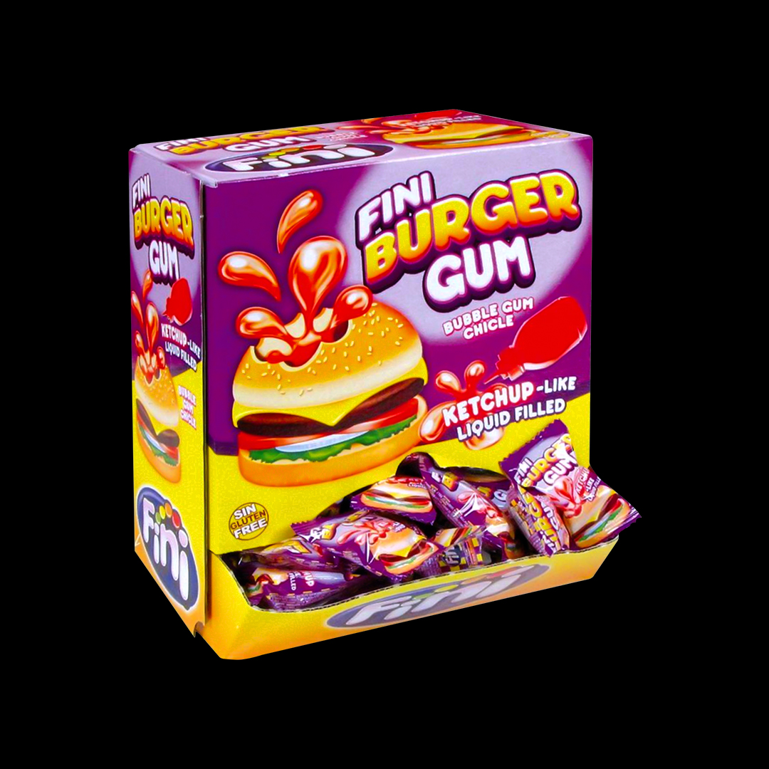 Fini Kaugummi Burger Gum 200*5g