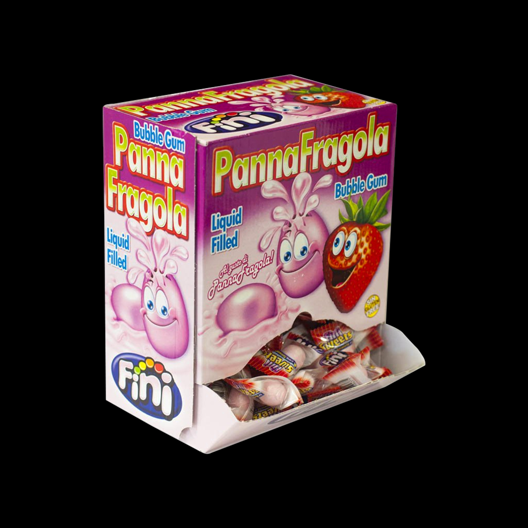 Fini Kaugummi Panna Fragola 200*5g