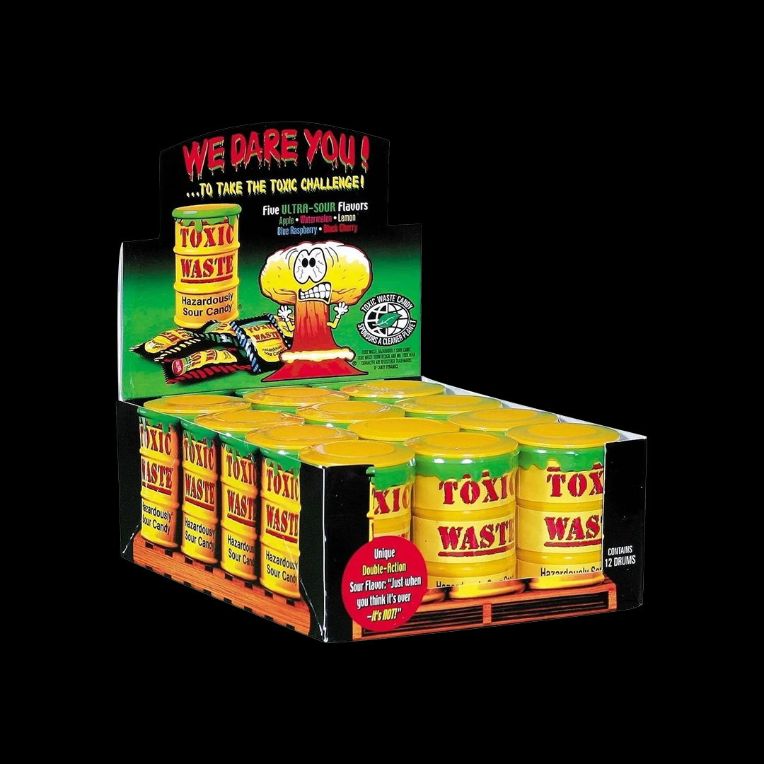 Toxic Waste Hazardously Sour Candy 12*84g
