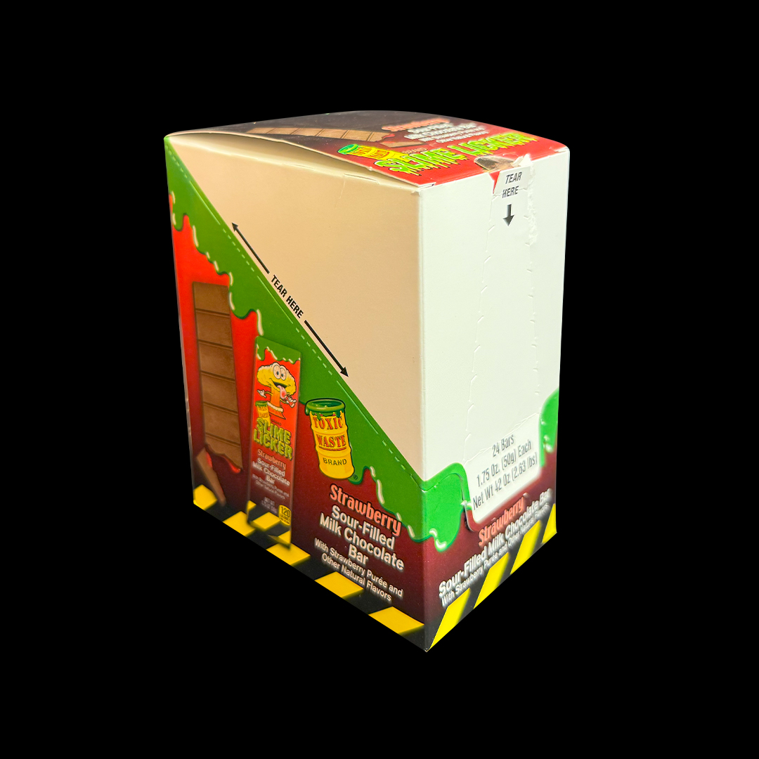 Toxic Waste Strawberry Chocolate Bar 24*50g