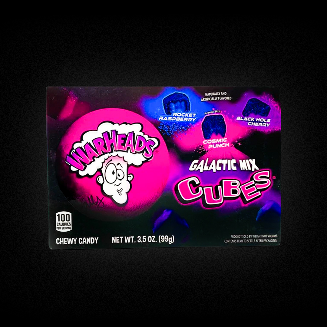WarHeads Galactic Mix Cubes 12*99g