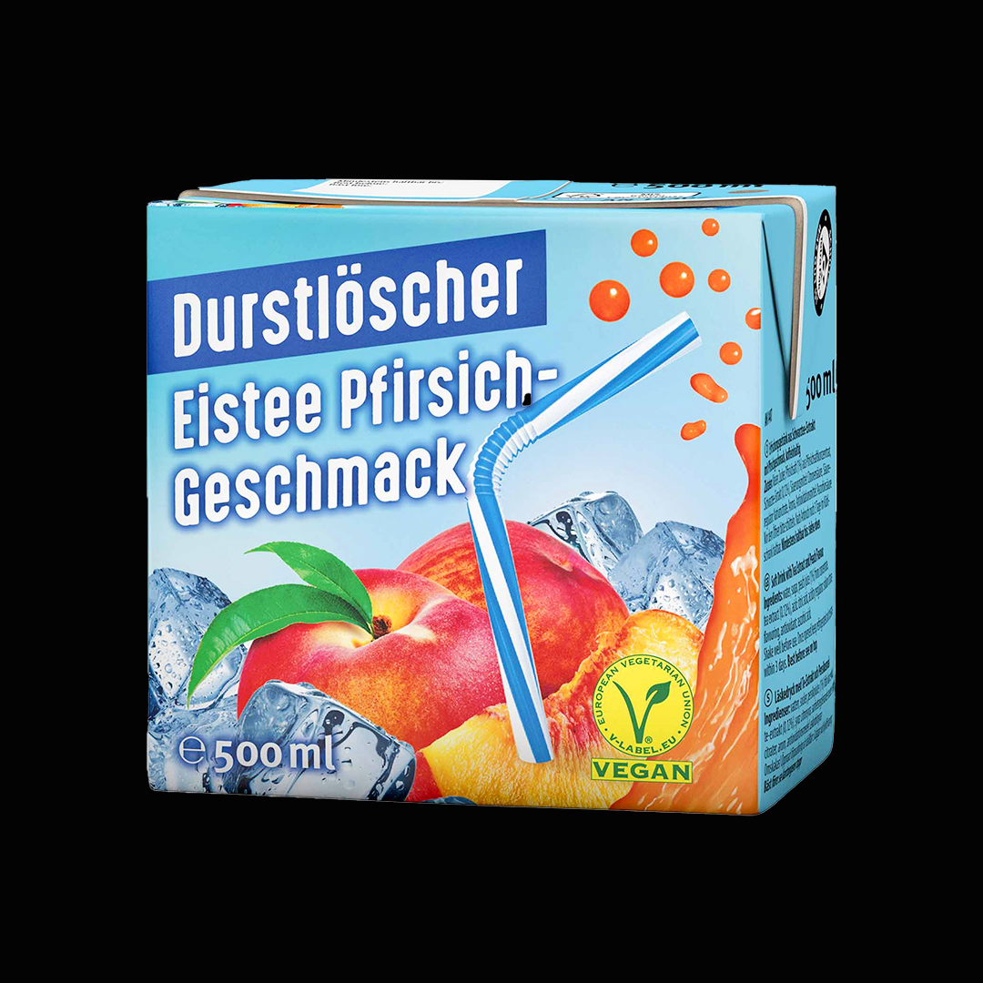 Durstlöscher Eistee Pfirsich 12*500ml