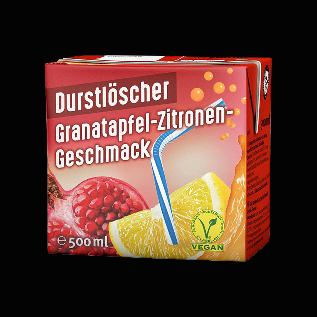 Durstlöscher Granatapfel-Zitrone 12*500ml