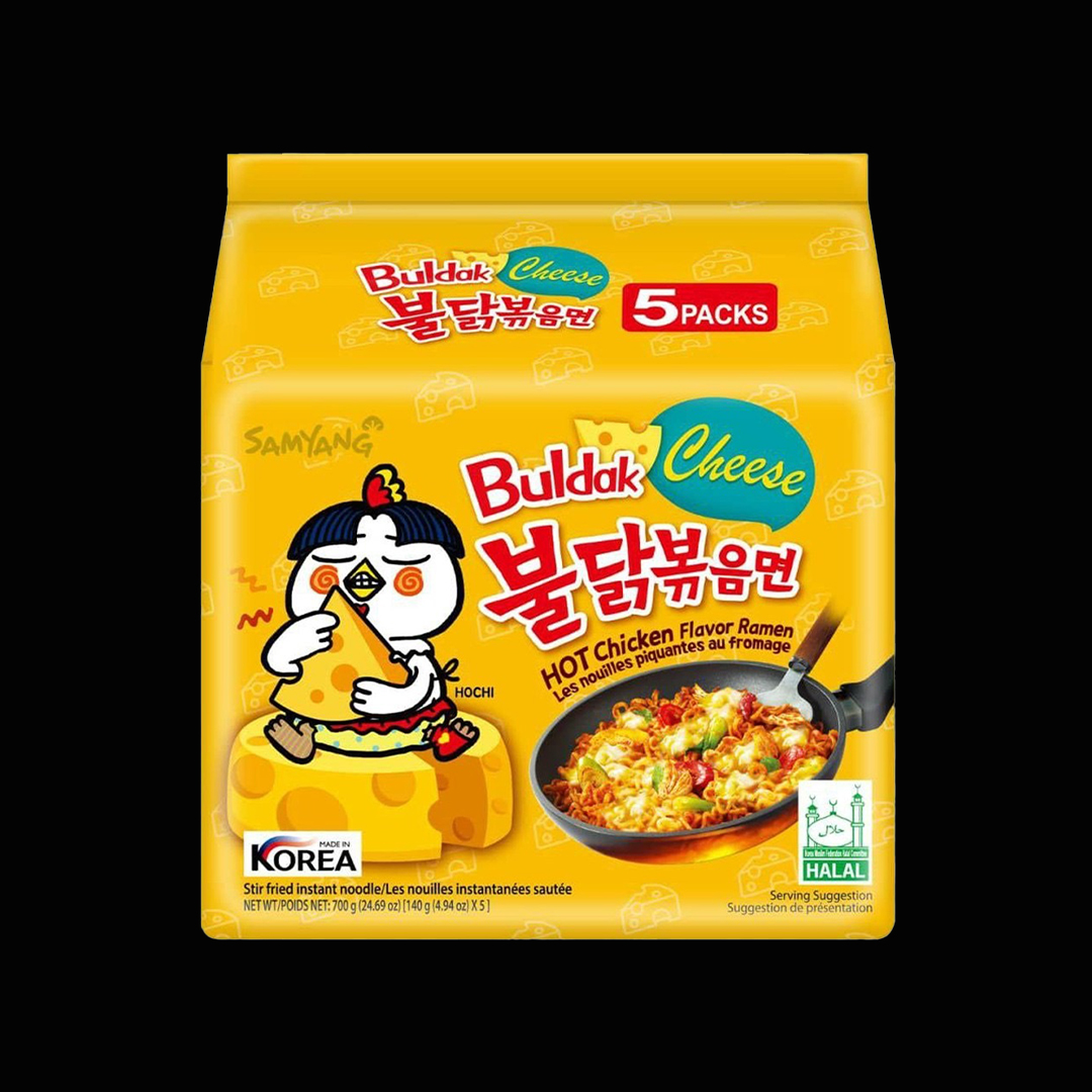 Samyang Buldak Hot Chicken Cheese 8x(5*140g)