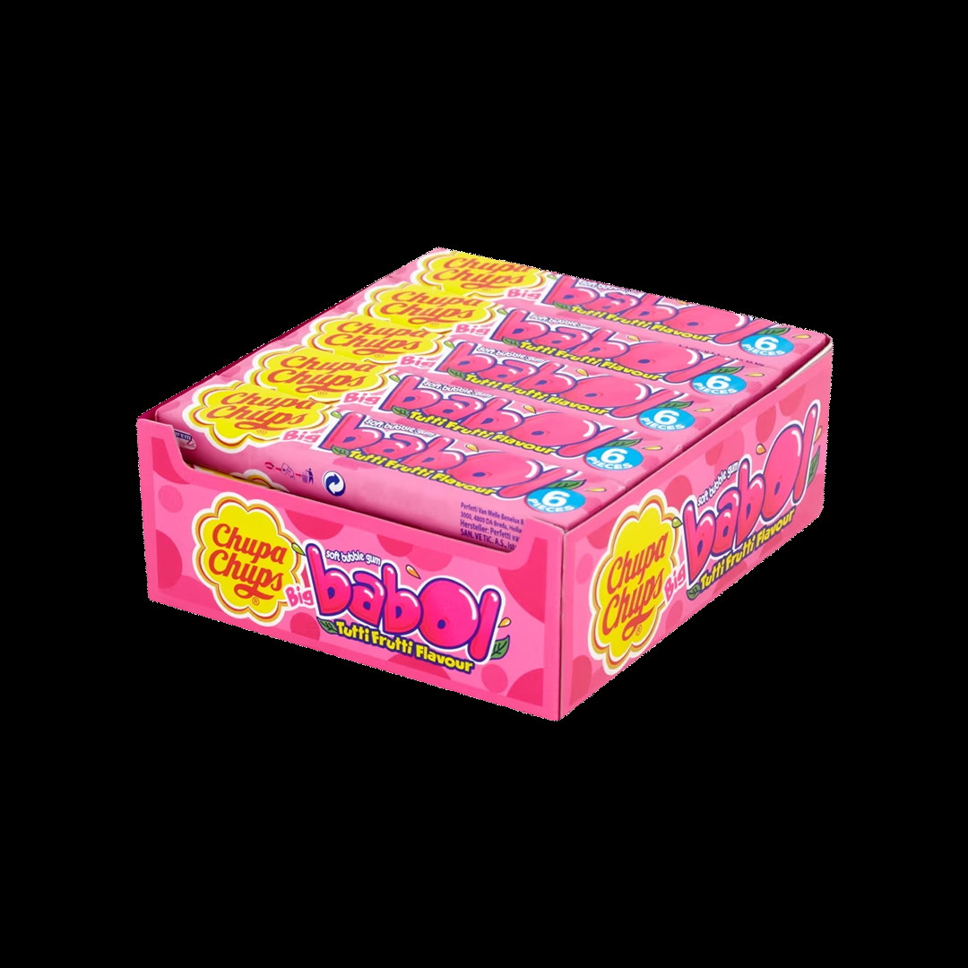Chupa Chups Big Babol Tutti Frutti 20*27.6g