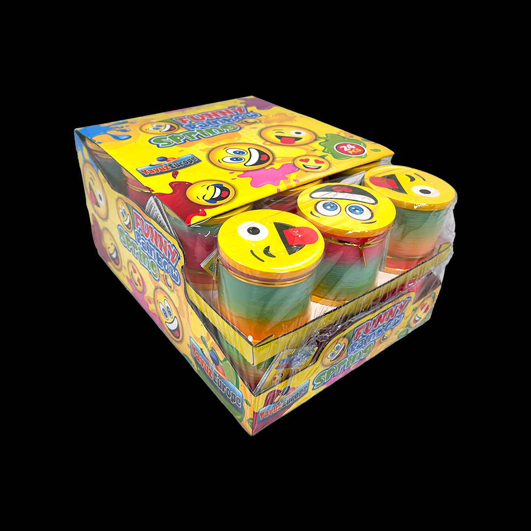 Yavuz Europe Funny Rainbow Spring Candy 24 Stk