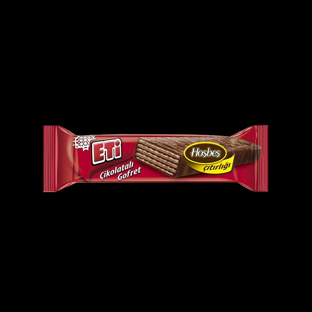 Eti Cikolatali Gofret Sütlü Cikolata Kapli 42*34g