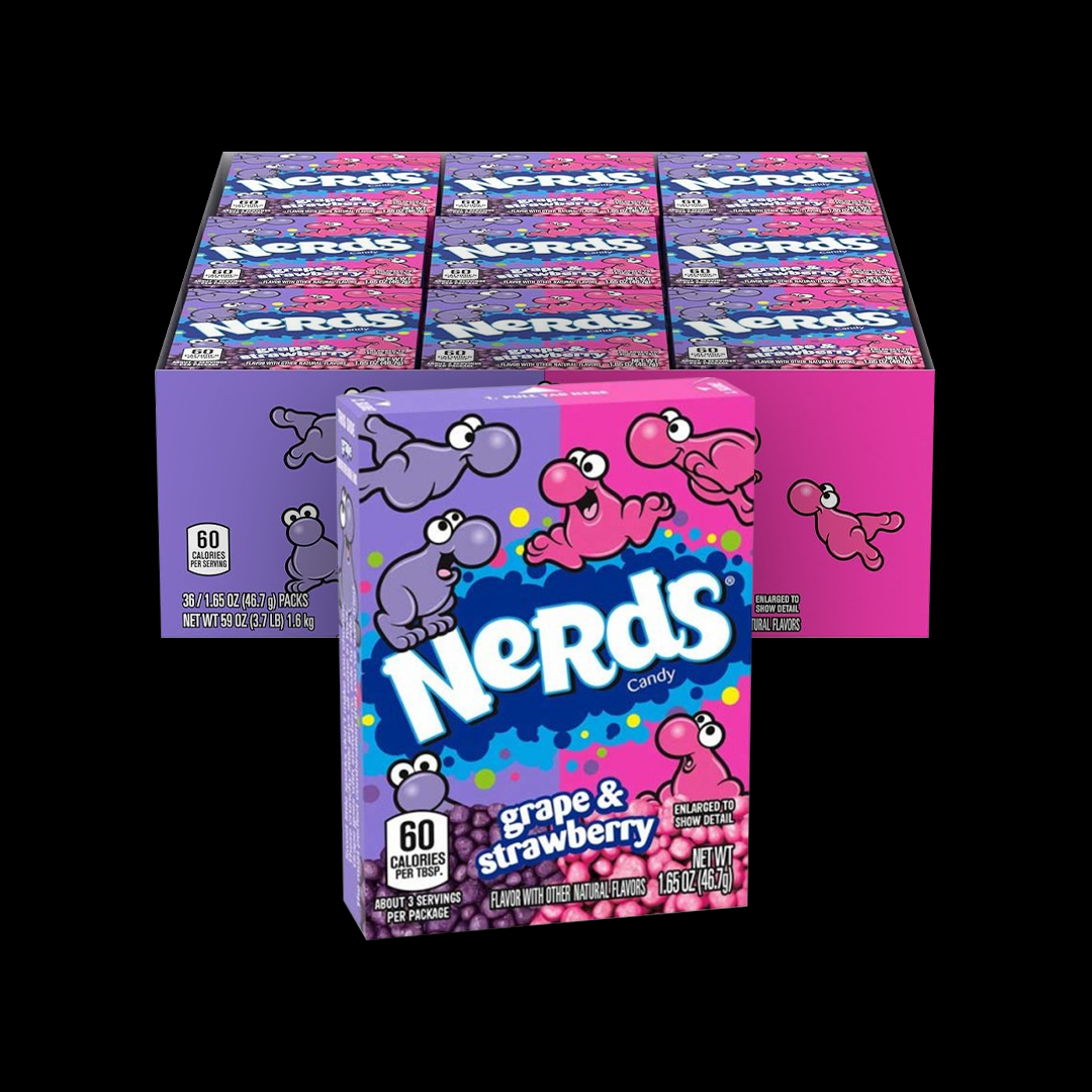 Nerds Grape/Strawberry 36*47.6g
