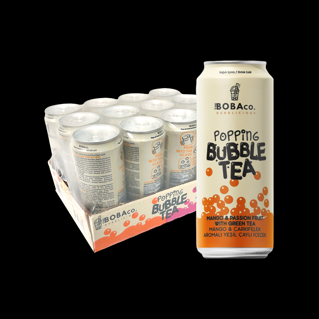 Bubble Tea Mango Passion 12*330ml -AKTION