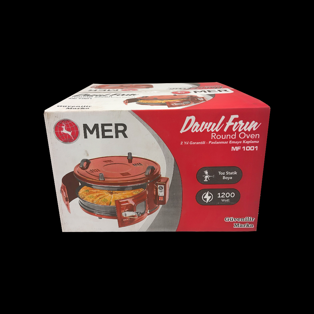 Termostatli Elektrikli Firin Orta Boy