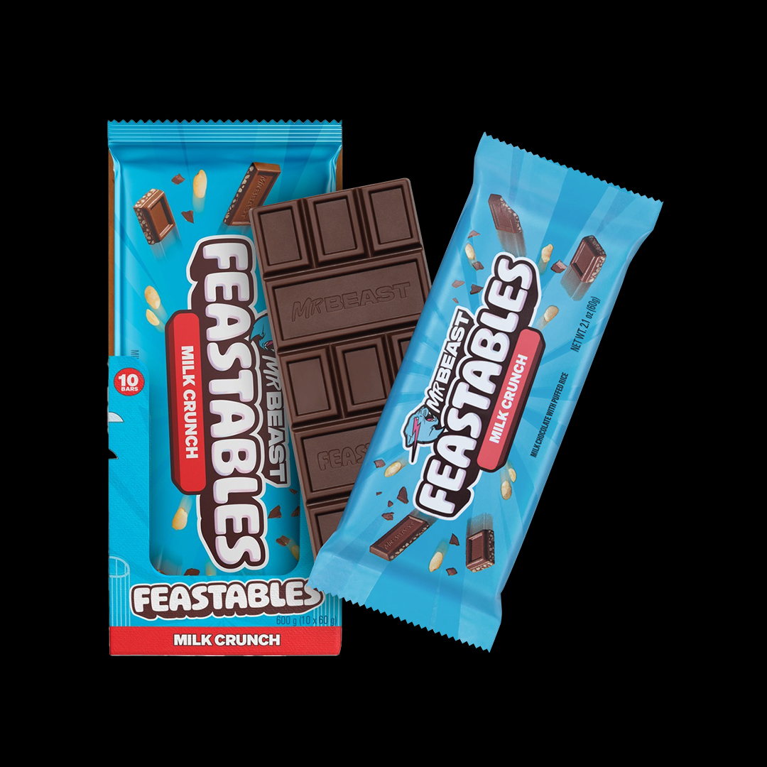 Mr. Beast Milk Crunch 10*60gr NEW