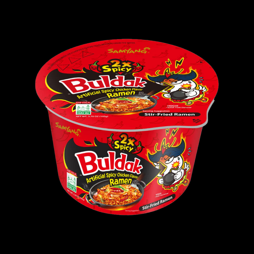 Samyang Buldak Hot Chicken 2xSpicy Cup 16*105g