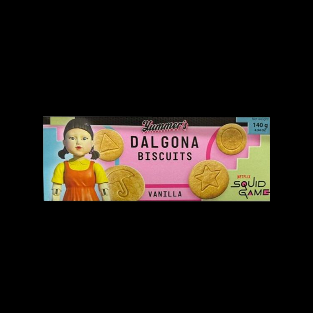 Squid Game Dalgona Bisquitte Vanille 24*144g