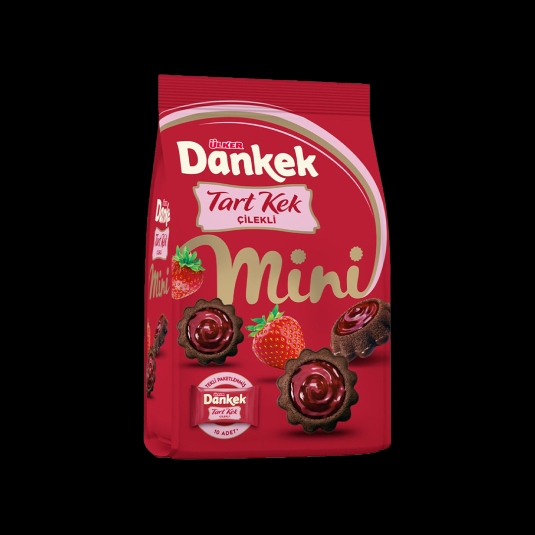Ülker Dankek Tart mini Cilekli 10*150g
