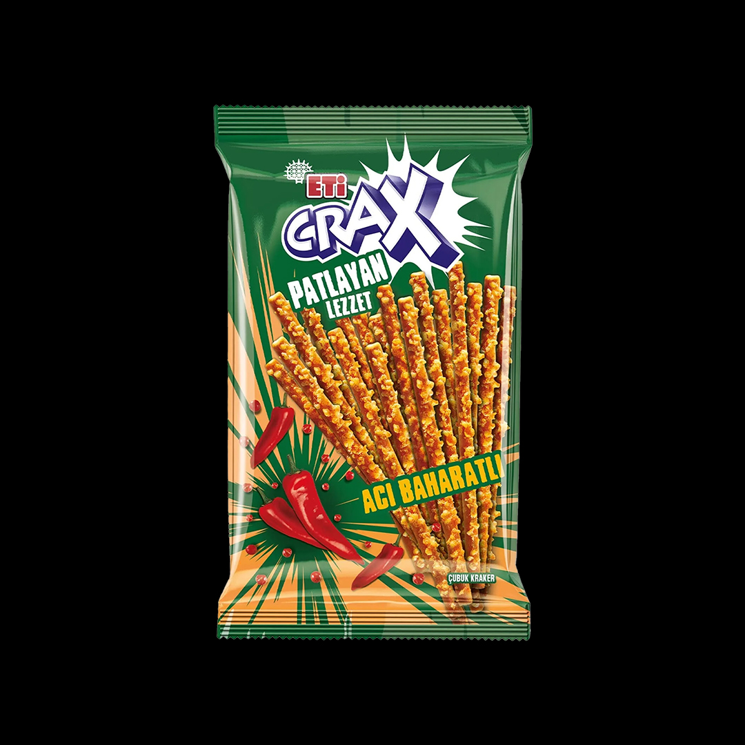 Eti Crax Patlayan Lezzet aci Baharatli 20*50gr
