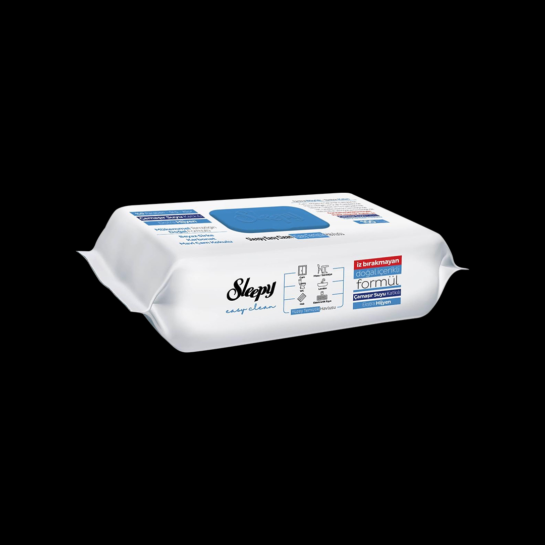 Sleepy Easy Clean Camasirsuyu 12*100Stk-Mavi