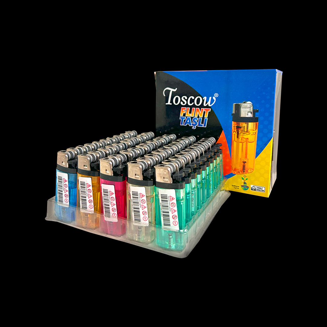 Lighter Toscow Brand Y-1001 Flint Plastic