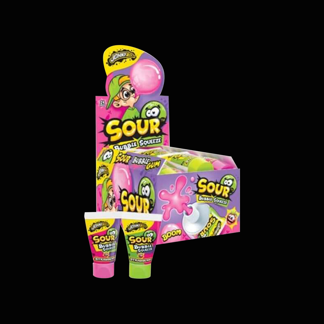 Johny Bee Sour Bubble Squeeze 24x30g