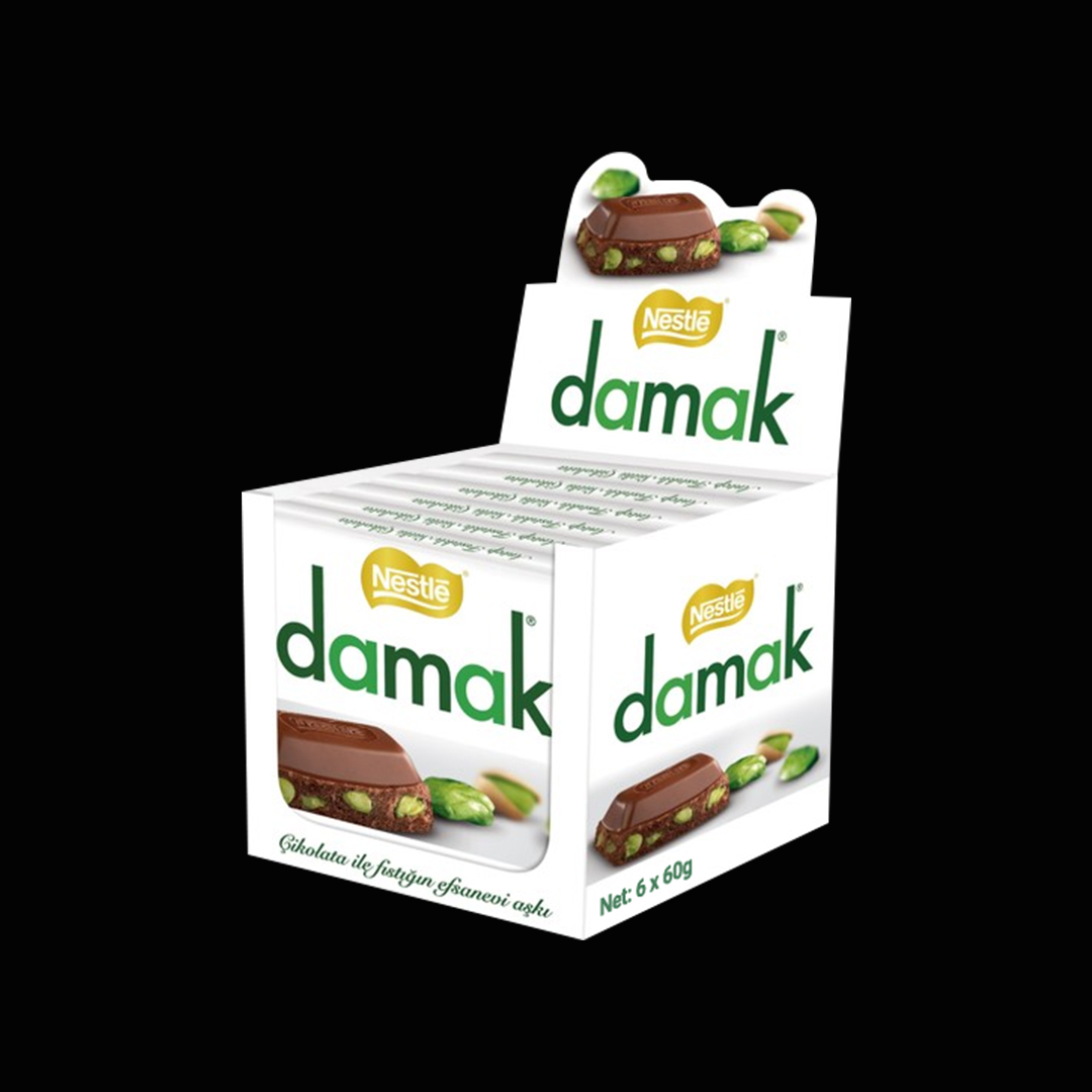 Nestle Damak Fistik 2X6X60G