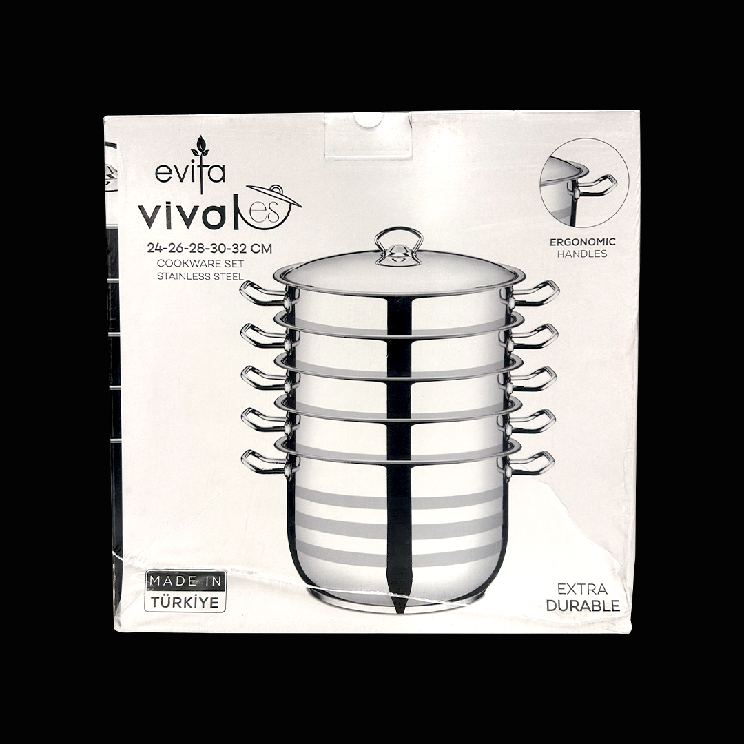 Evita-5-Tlg. Kochgeschirr Set