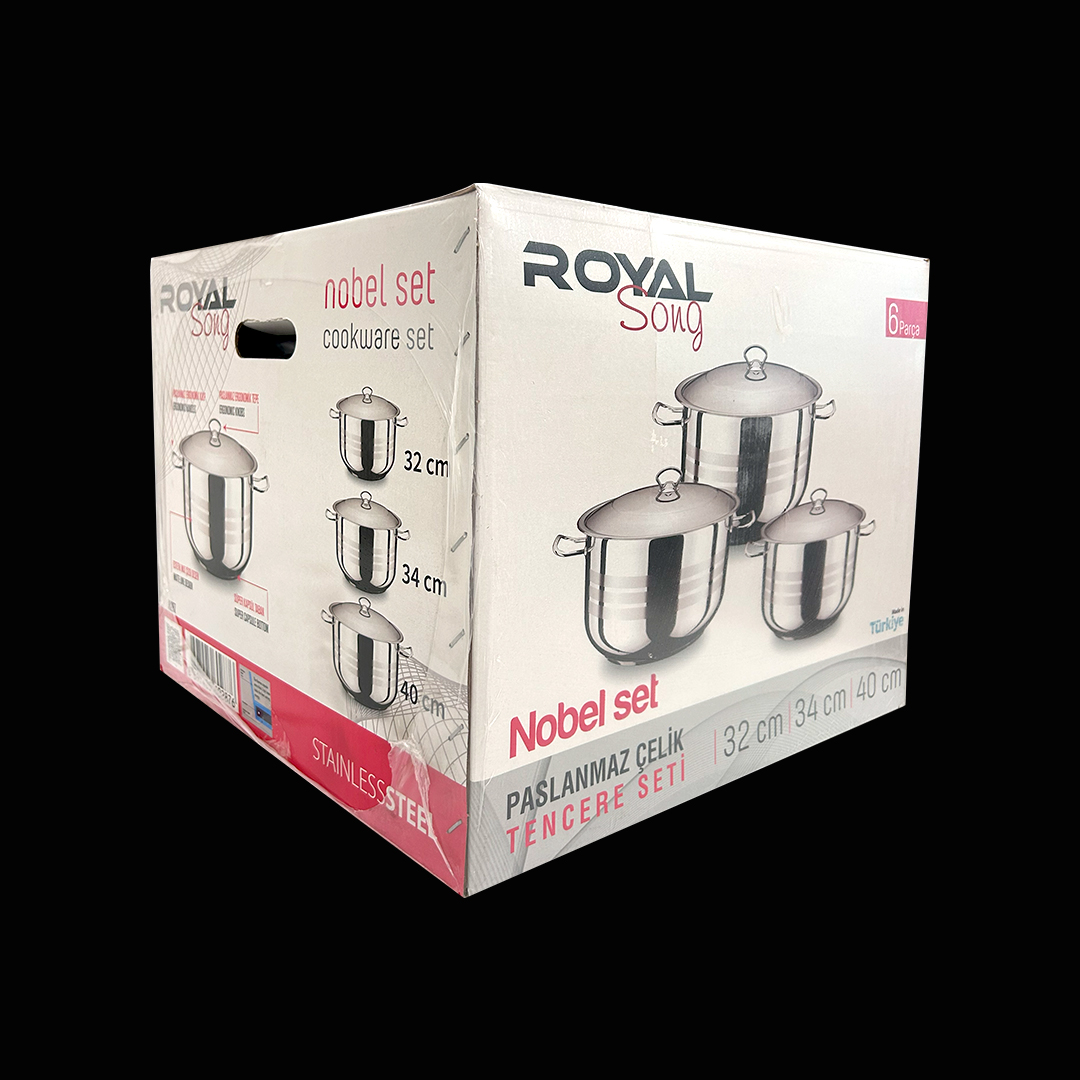 Royal Song 3-Tlg. Kochgeschirr Set