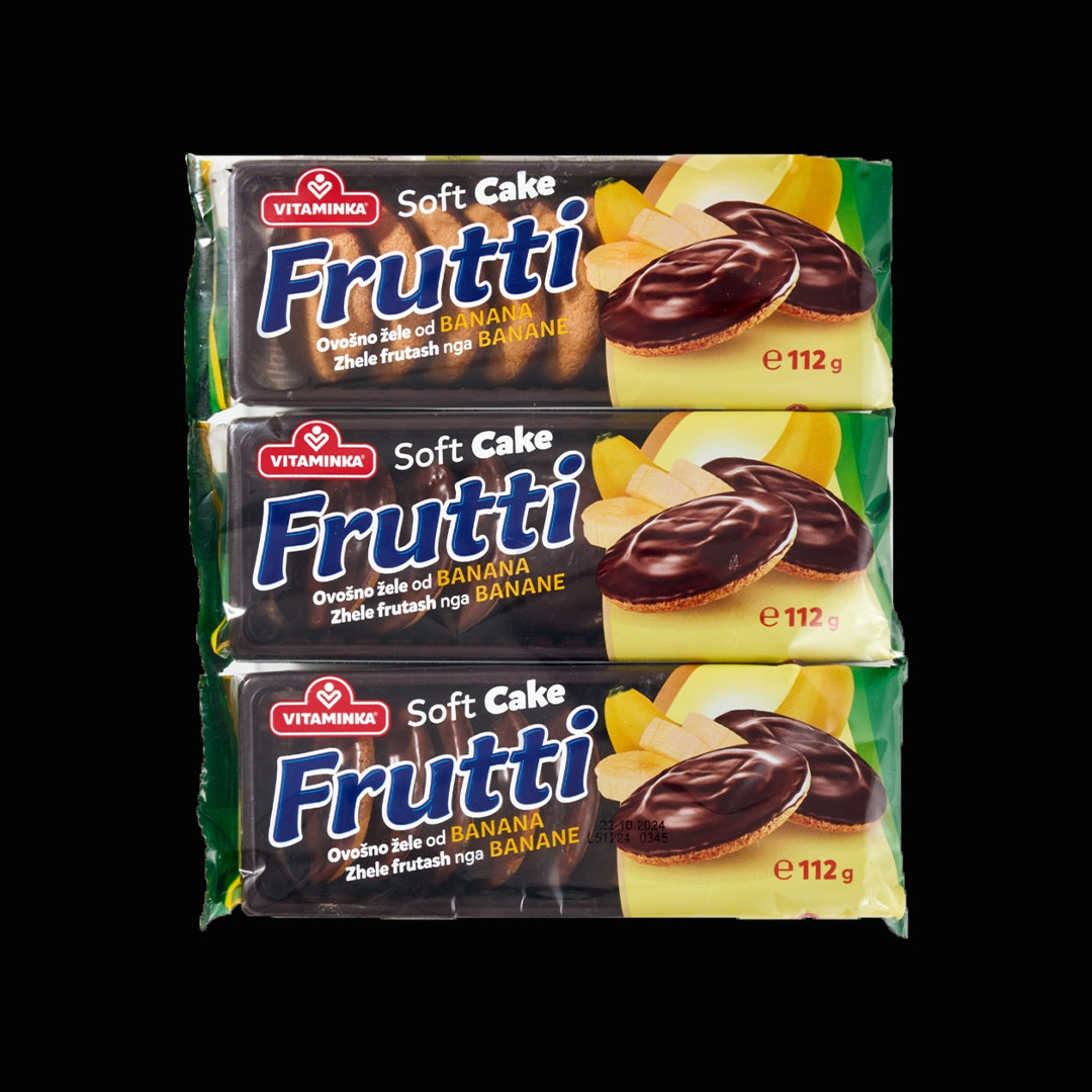 Vitaminka Soft Cake Frutti Banana 3*8x112g