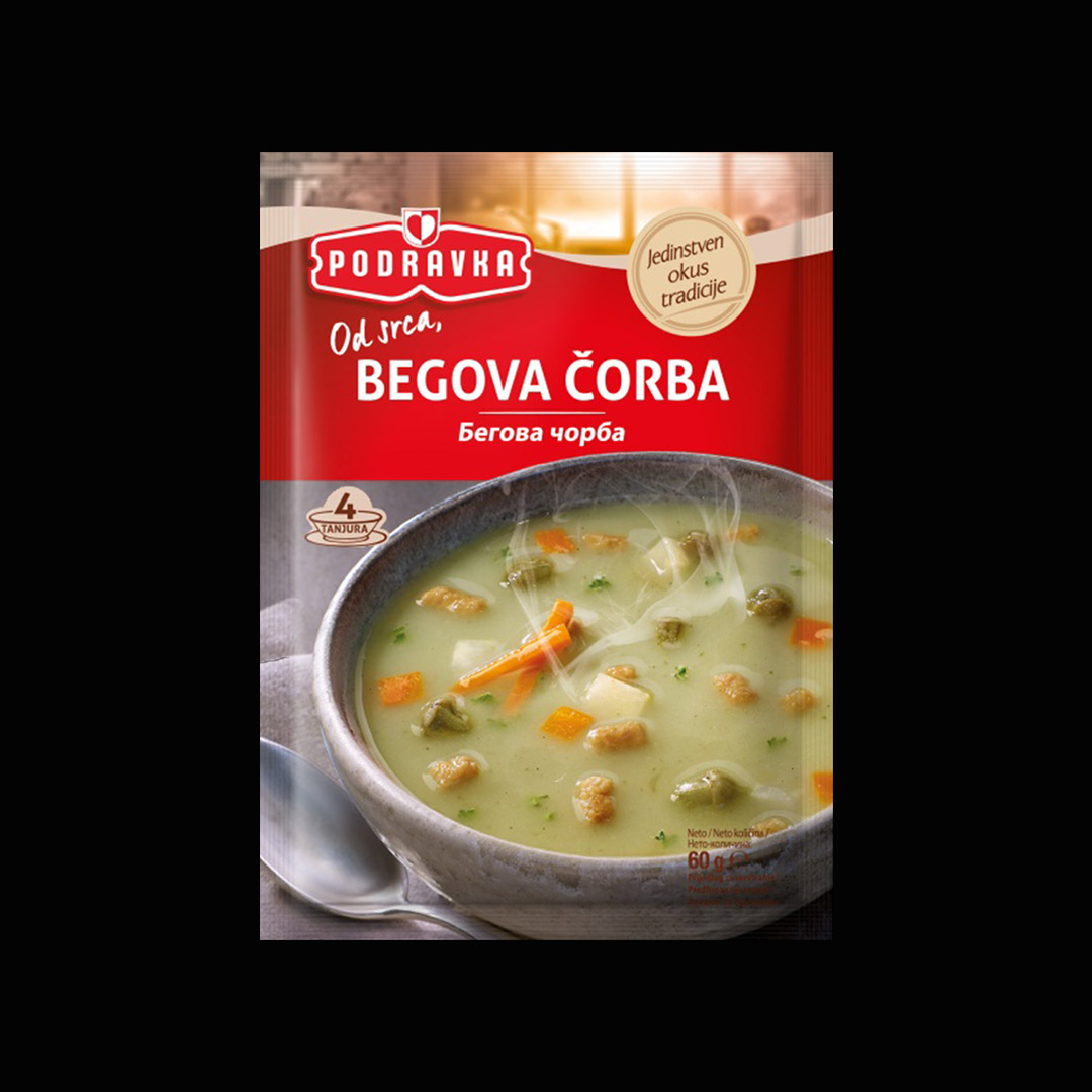 Podravka Begona Corba (Fürstensuppe) 20x60g