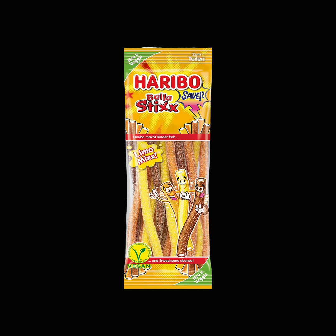 Haribo Balla Stixx Sauer Limo Mixx 15x175g