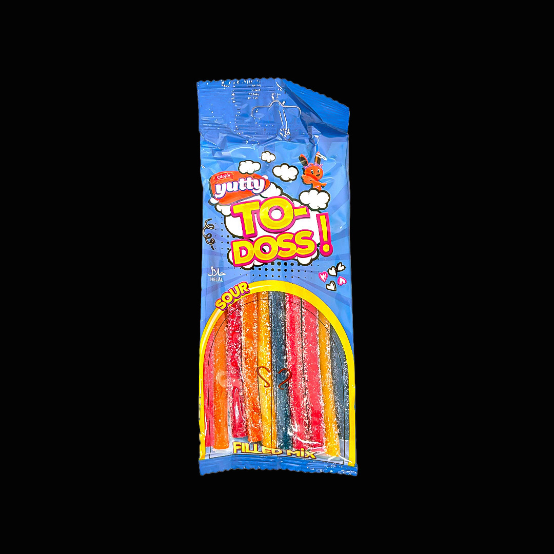 Yutty To-doss Belt Filled Mix 12x80g