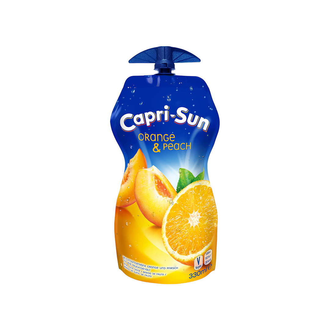 Capri Sun Orange &amp; Peach 15x330ml