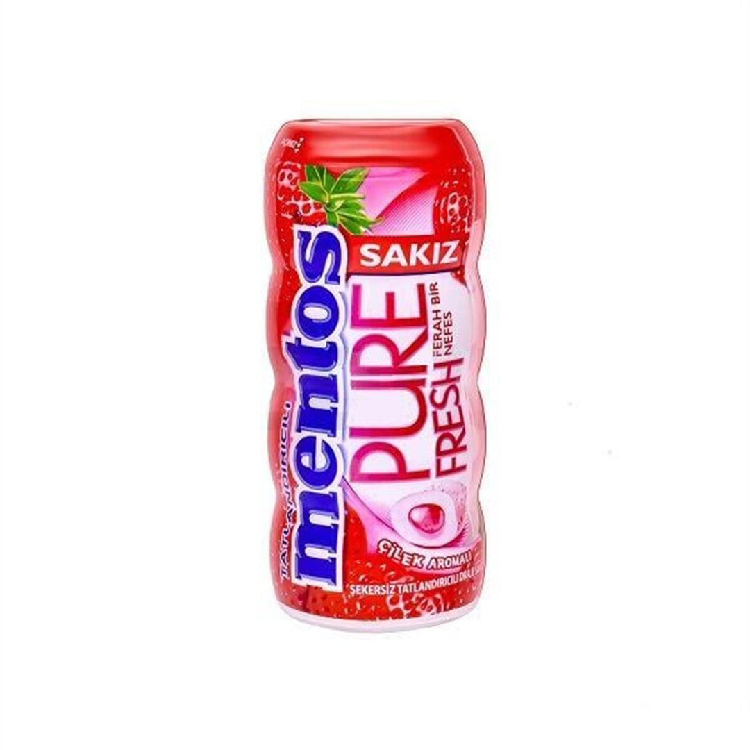 Mentos Pure Fresh Çilek 12x30g