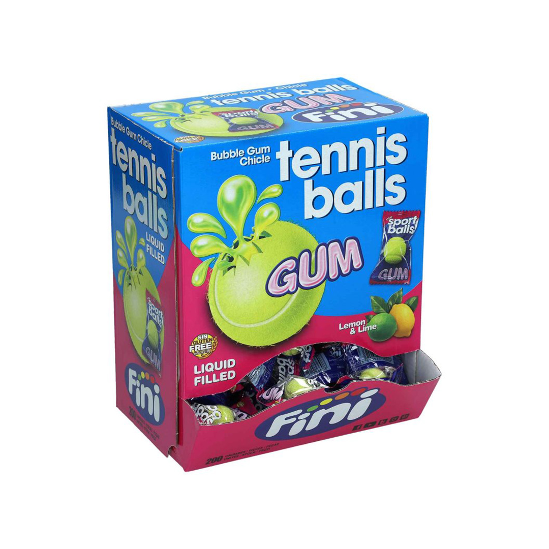 Fini Kaugummi Tennis Balls Gum 12x75g