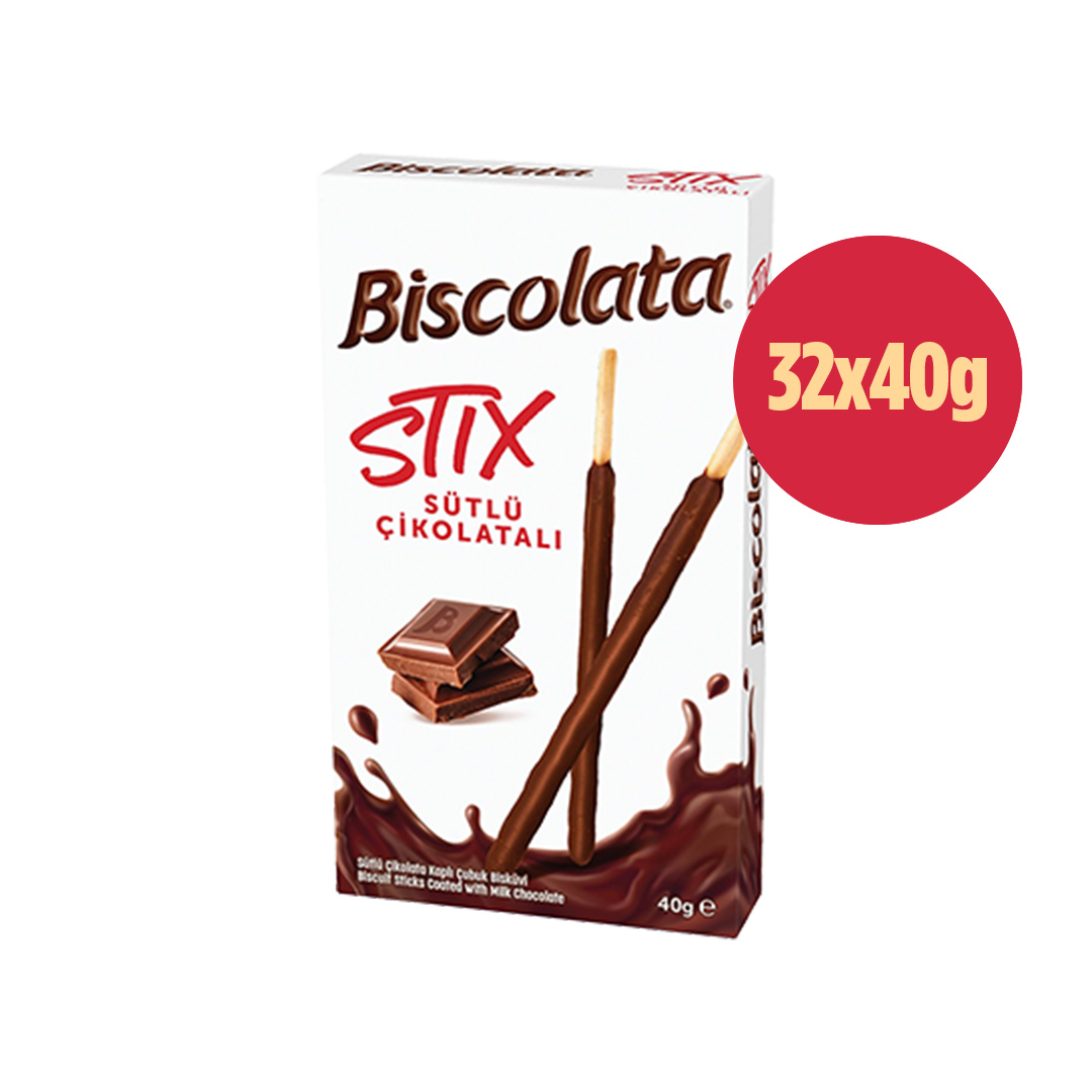 Biscolata Stix Cubuk Cikolata (32x40g)