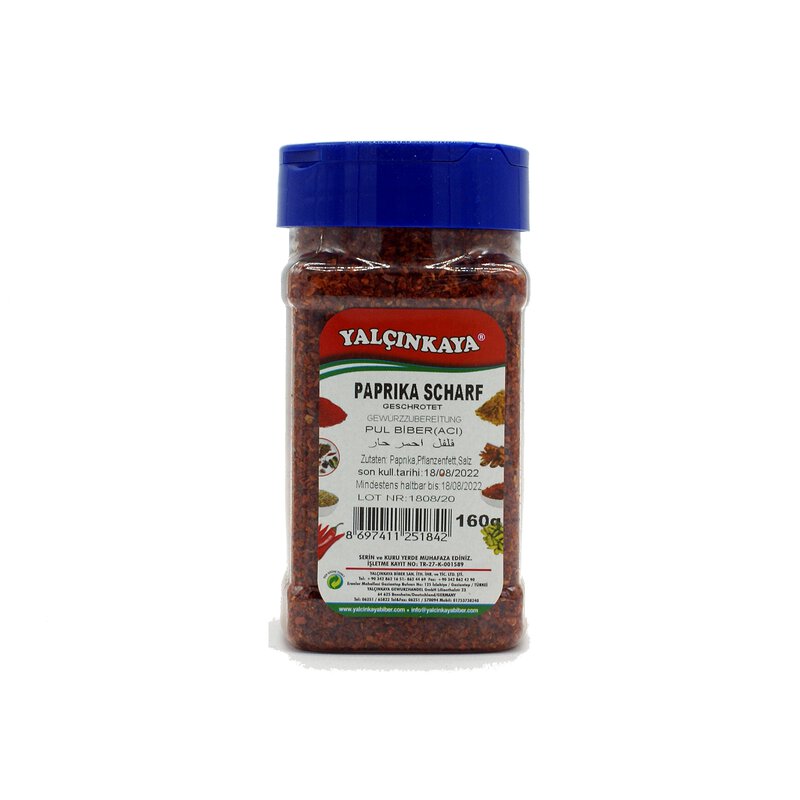 Paprika Pulbiber (K.Pet) 12X160g