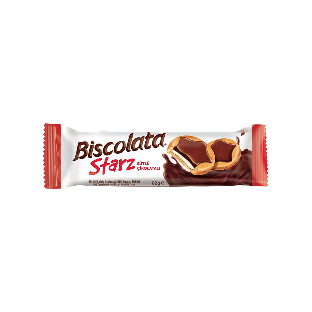 Biscolata Starz Sütlü Cikolatali 24x83g