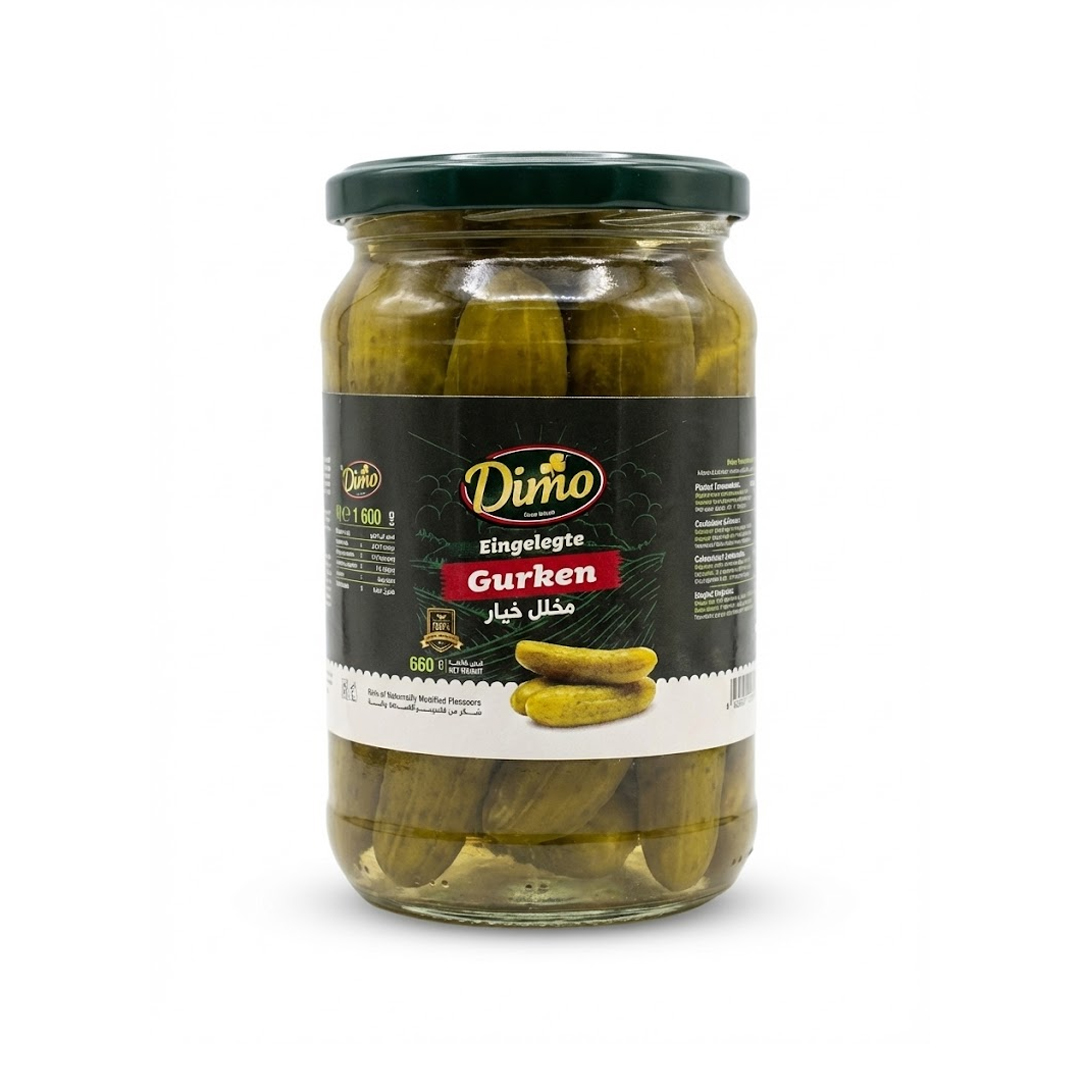 Dimo Eingelegte Gurken 12x660g