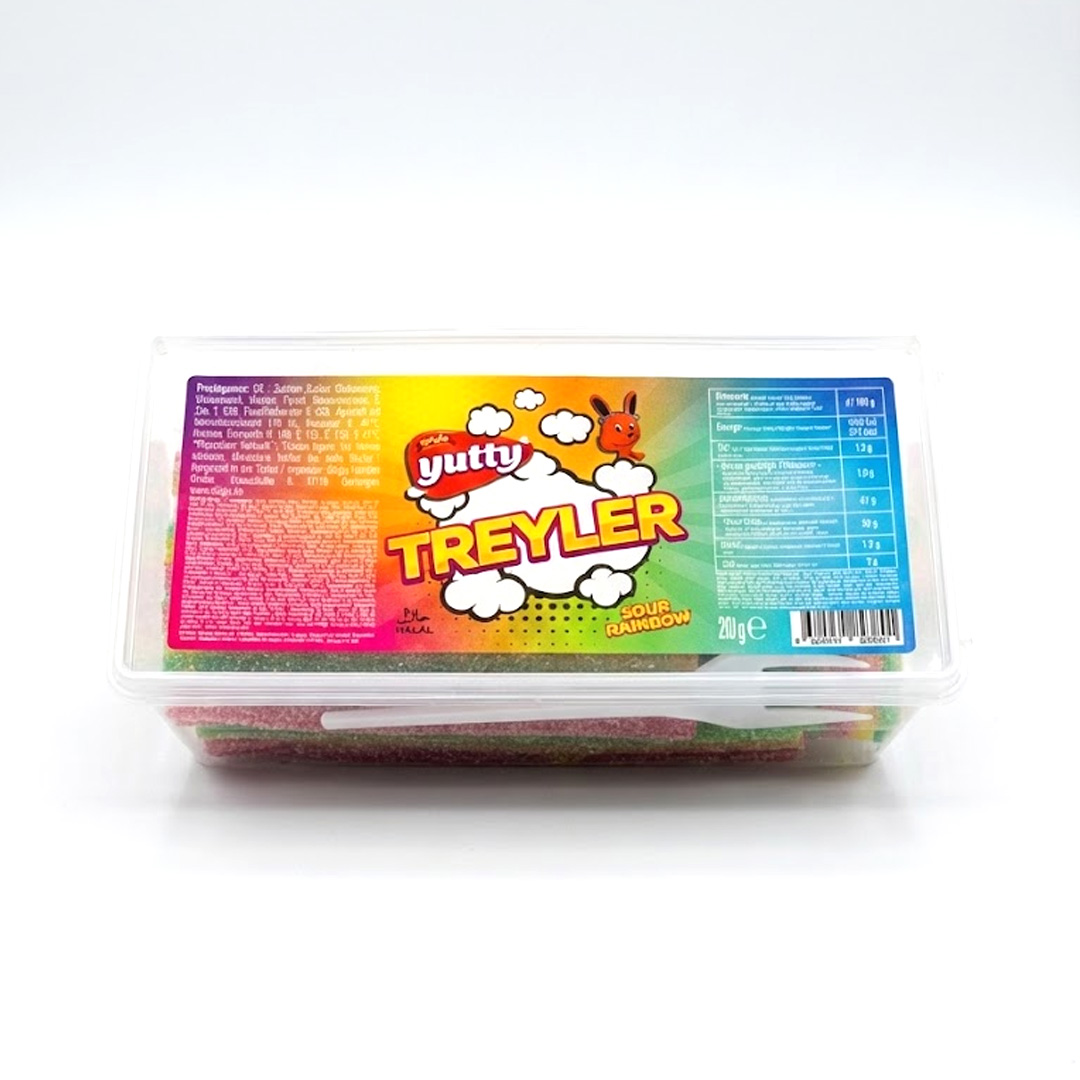 Yutty Lic. Treyler Sour Rainbow 24x200g