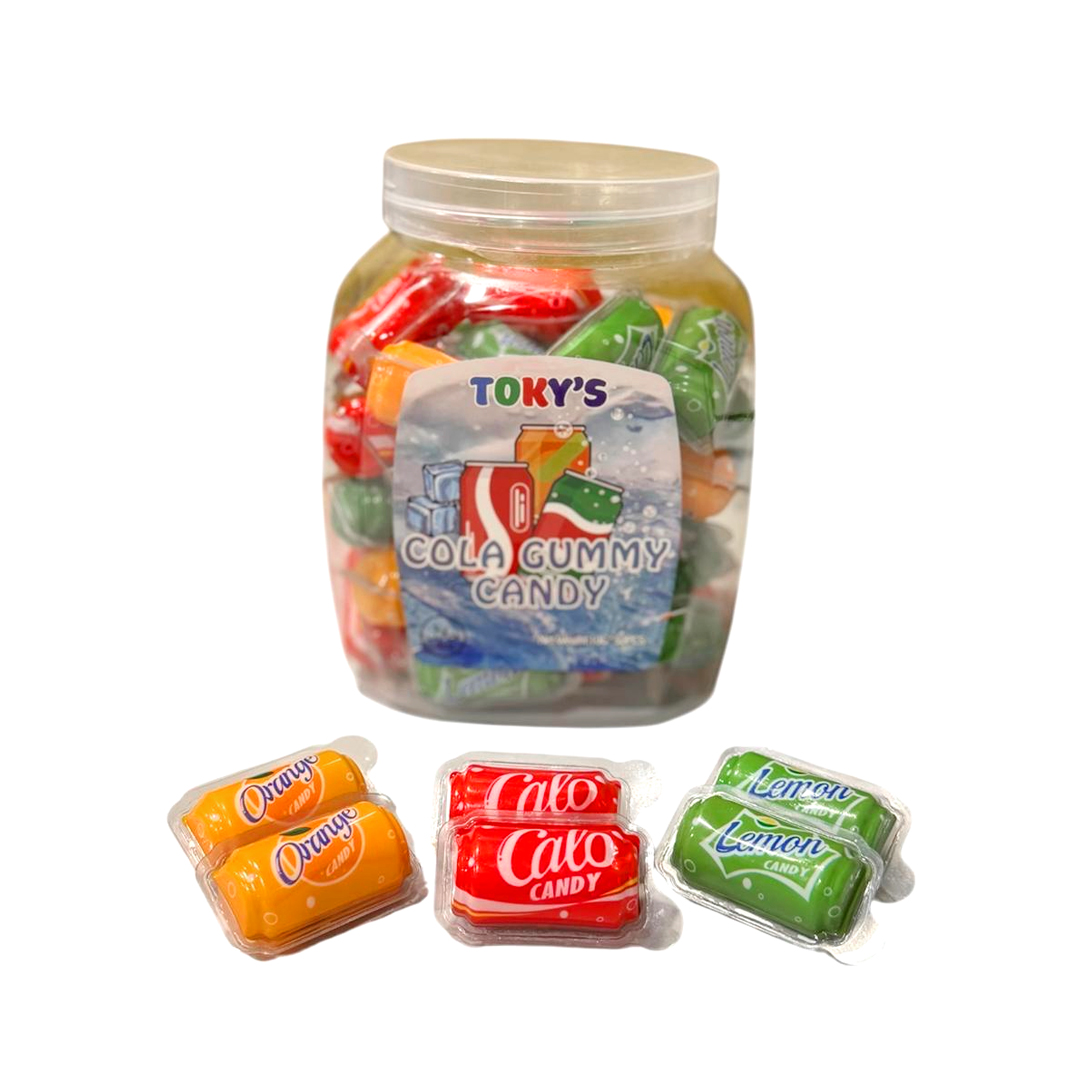 Toky's Cola Gummy Candy 50x10g