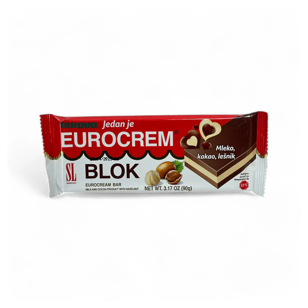 EuroCrem Blok Bar 24x90g