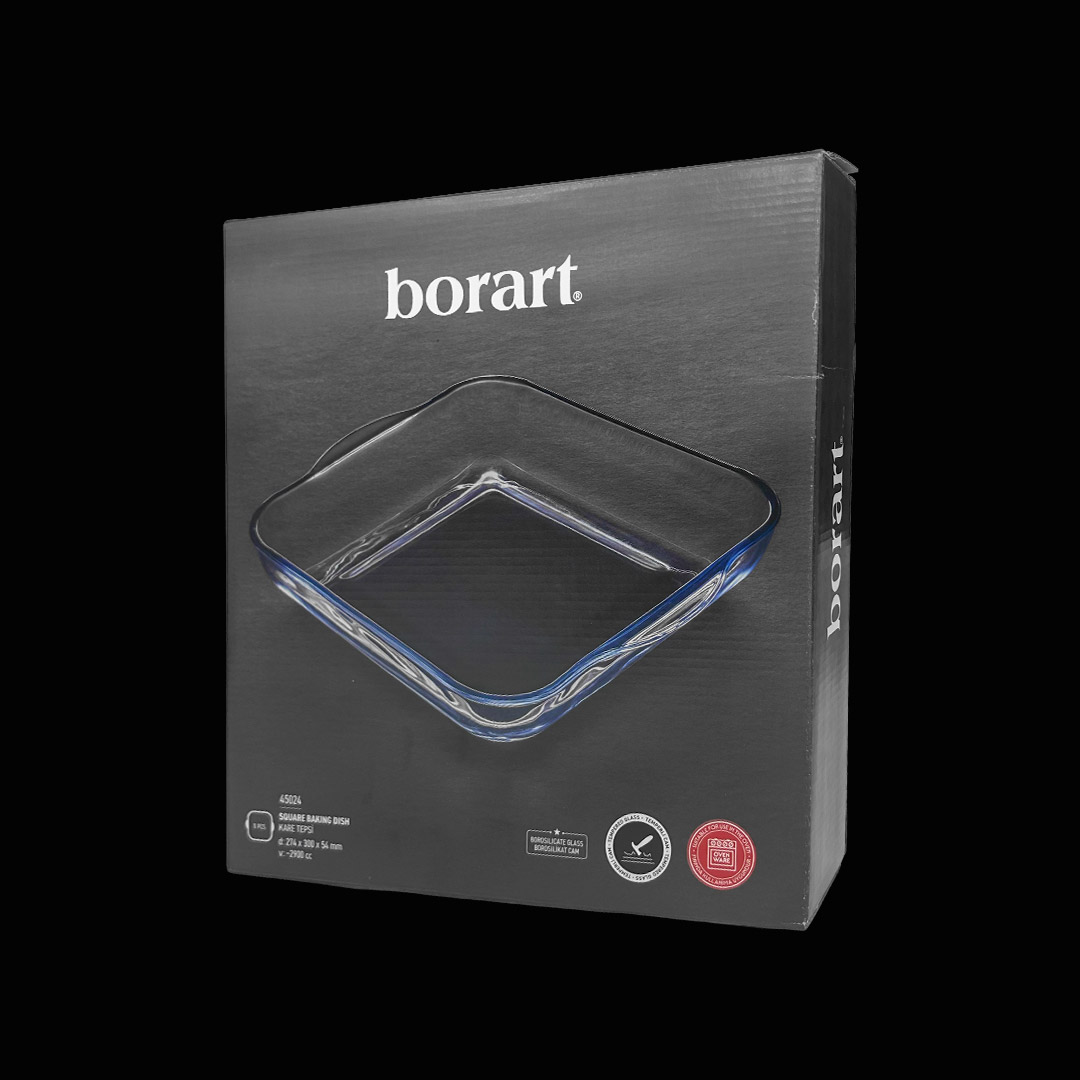 Borart Kare Cam Firin Tepsi 27.4x30cm CHF 3.50/stk