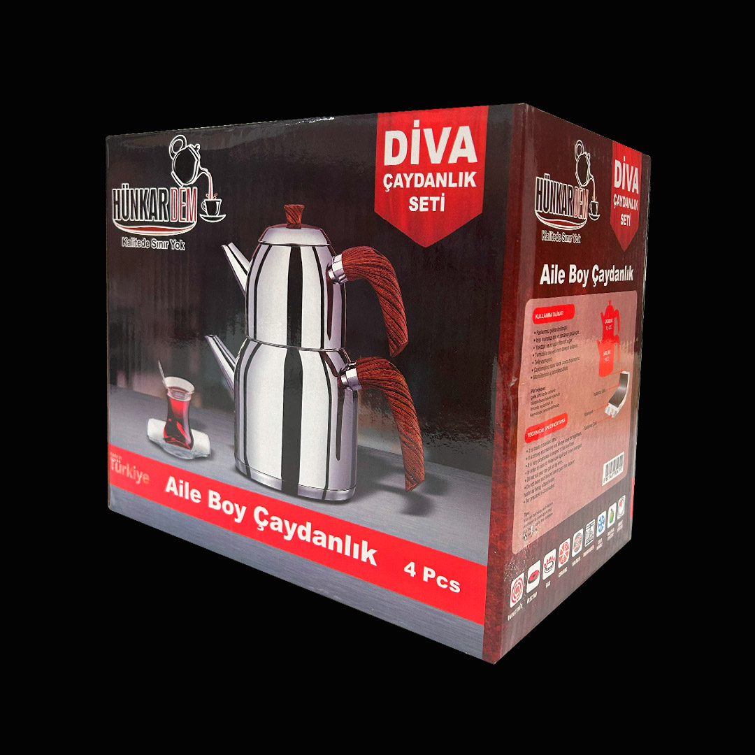 H&#252;nkar Dem Diva Aile Boy Caydanlik  4ad. CHF 27.95/stk