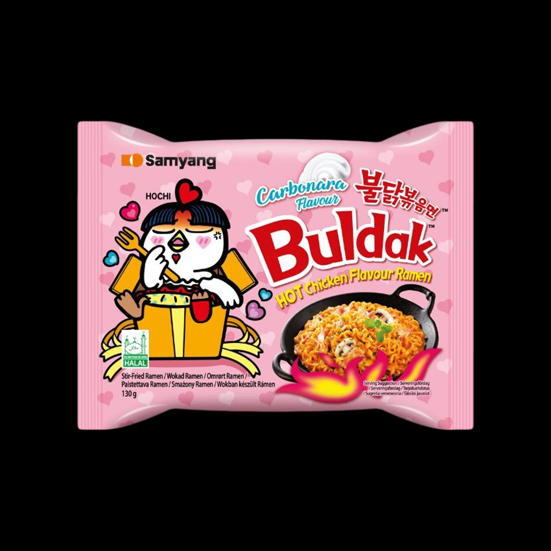 Buldak Hot Chicken Carbonara 5x8x130gr
