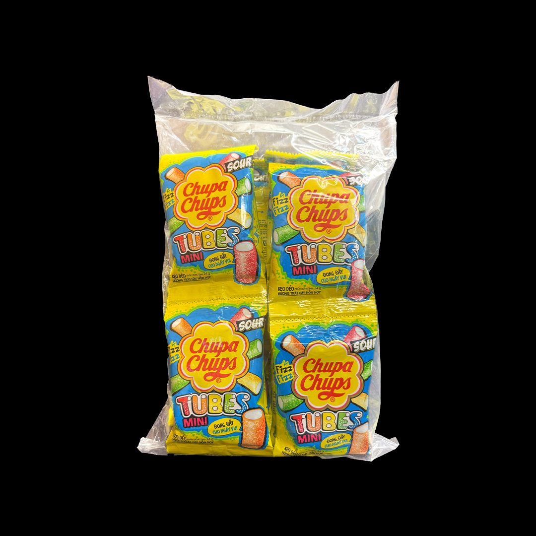 ChupaChups mini Tubes sour 16x24gr