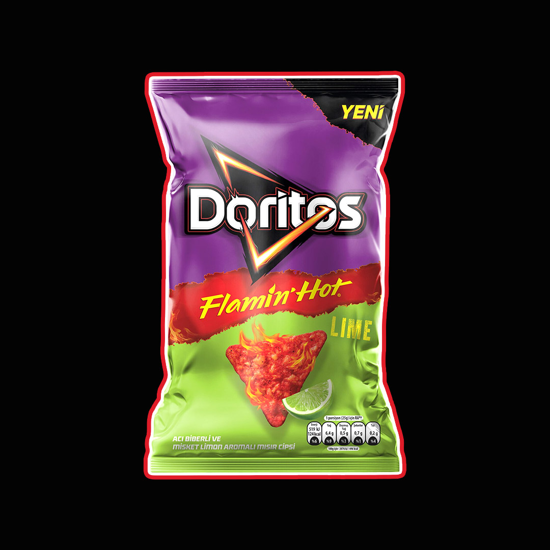 Doritos Flamin'Hot 23*102g    -  CHF 1.79/Stk