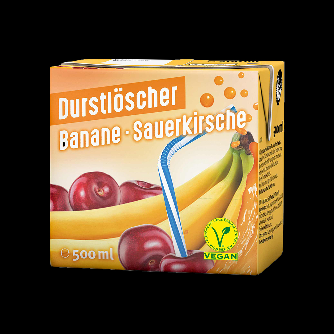 Durstlöscher Banane-Kirsche 12x500ml